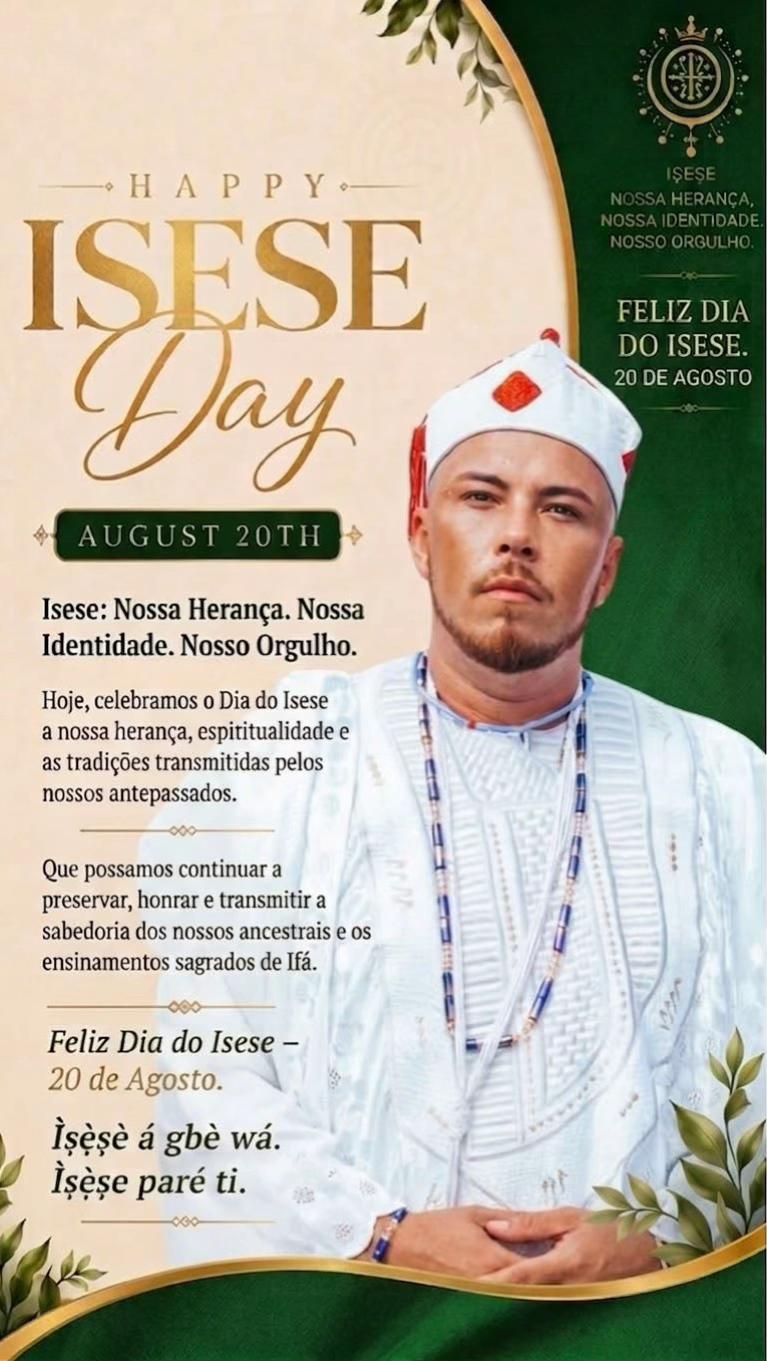 @Olùwò Ayinde Oba Ogboni Brasil