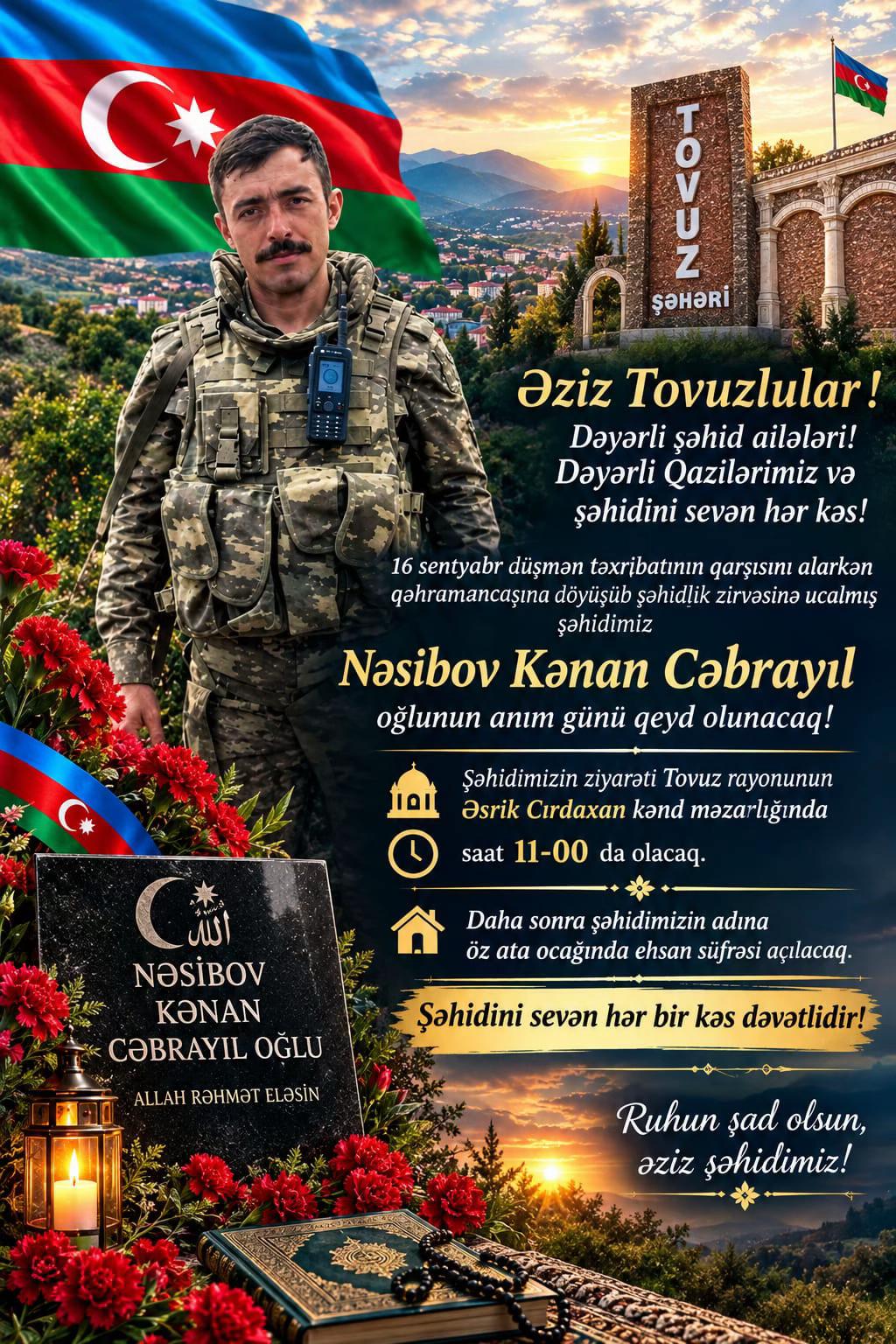 @ŞƏHİDLƏR ÖLMƏZ VƏTƏN BÖLÜNMƏZ