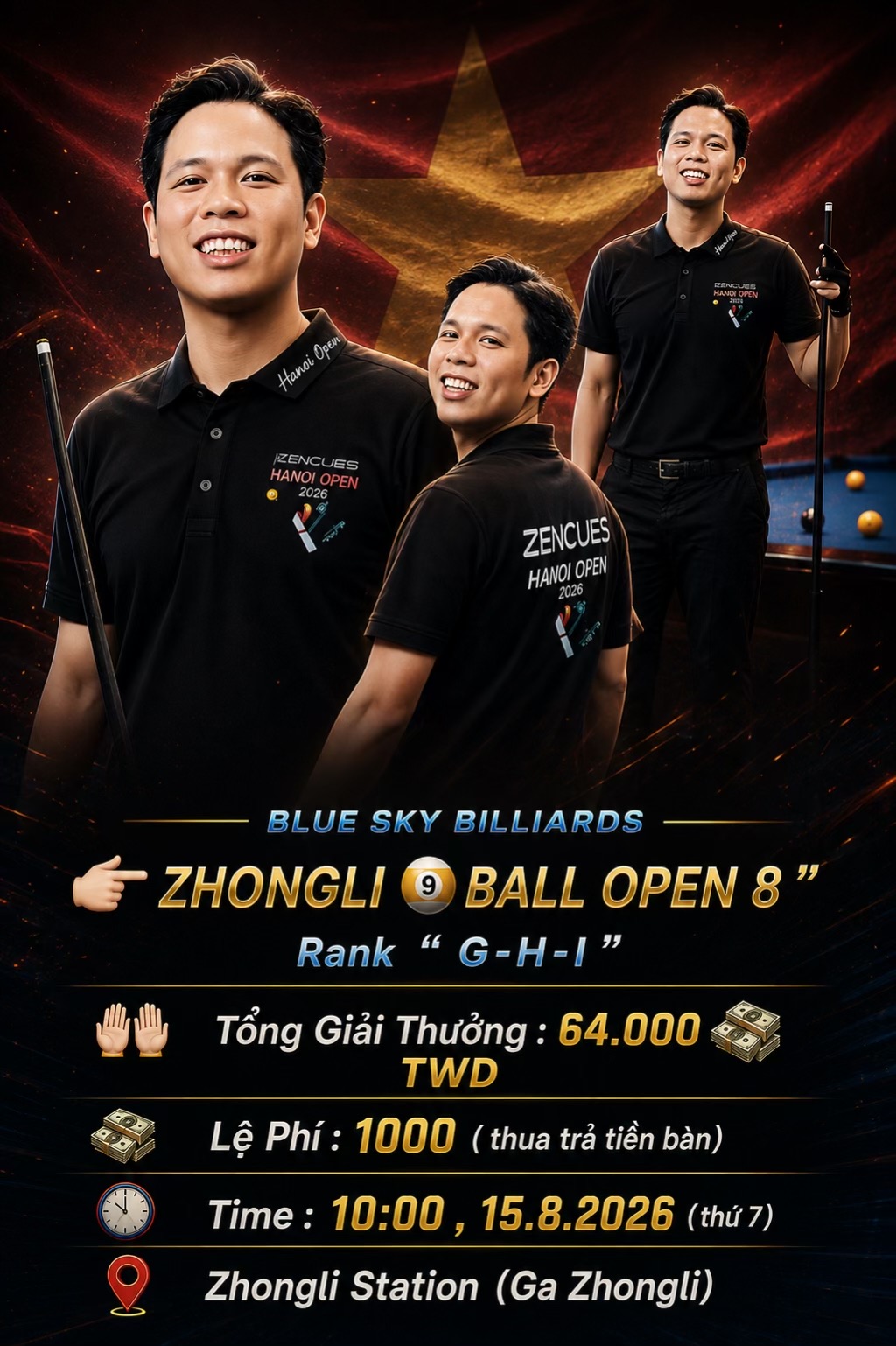 @🎱 TIỆP TRƯỢT 9  🇹🇼🇻🇳