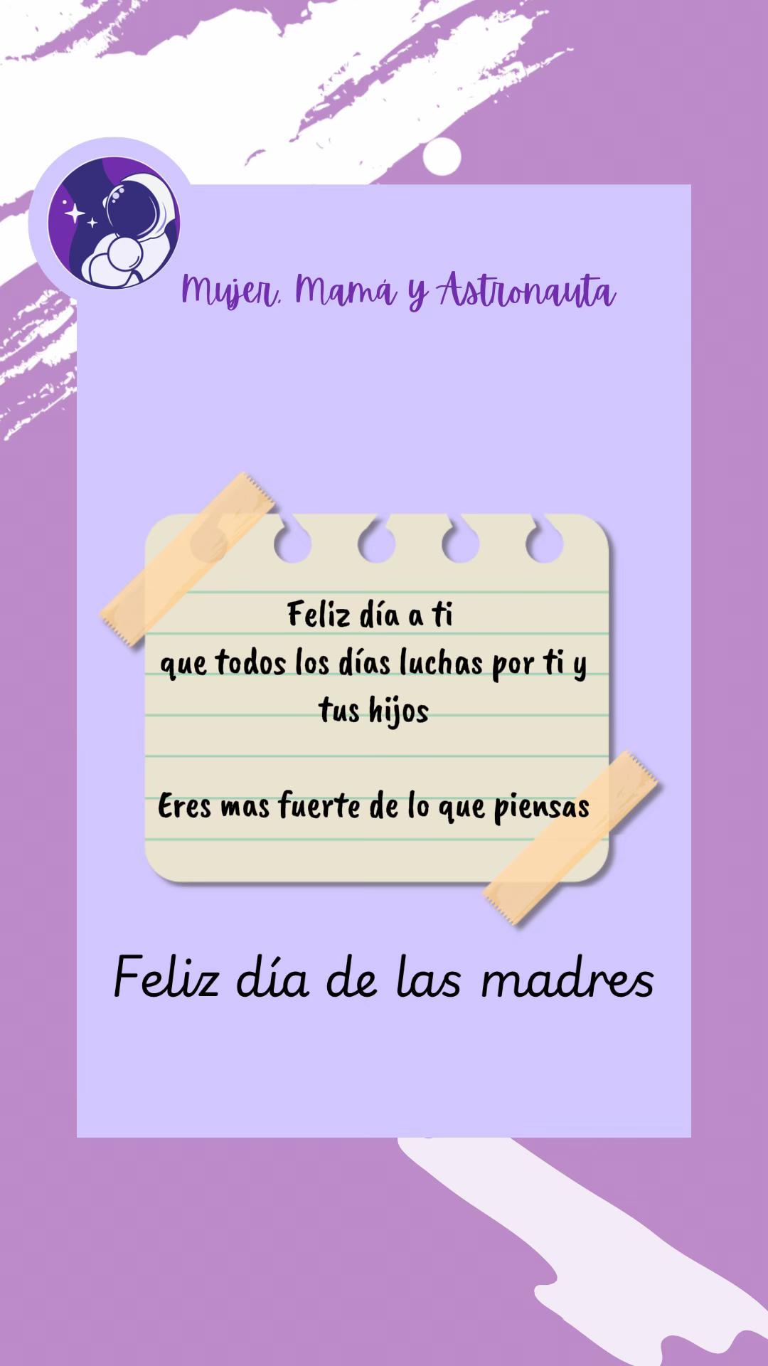 @Mujer, Mam&aacute; y Astronauta