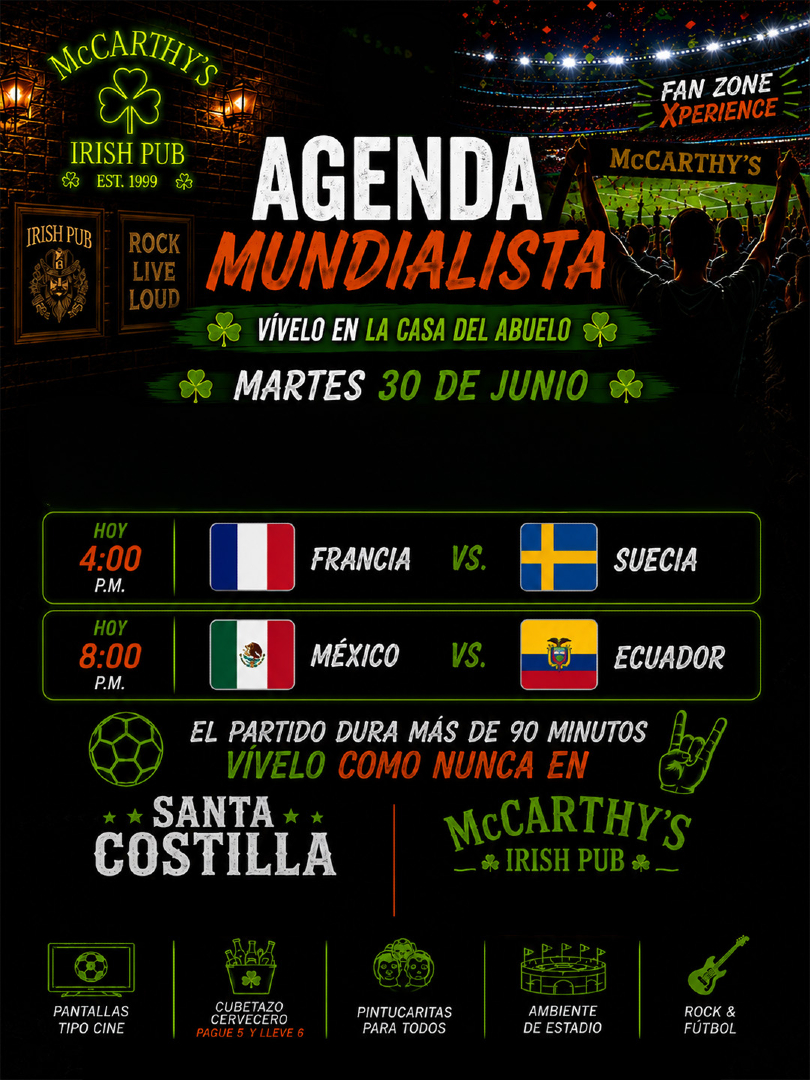 @McCarthy's Colombia