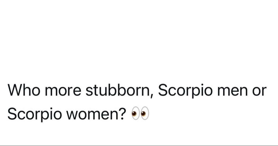 @The best of scorpios 🦂🦂❌