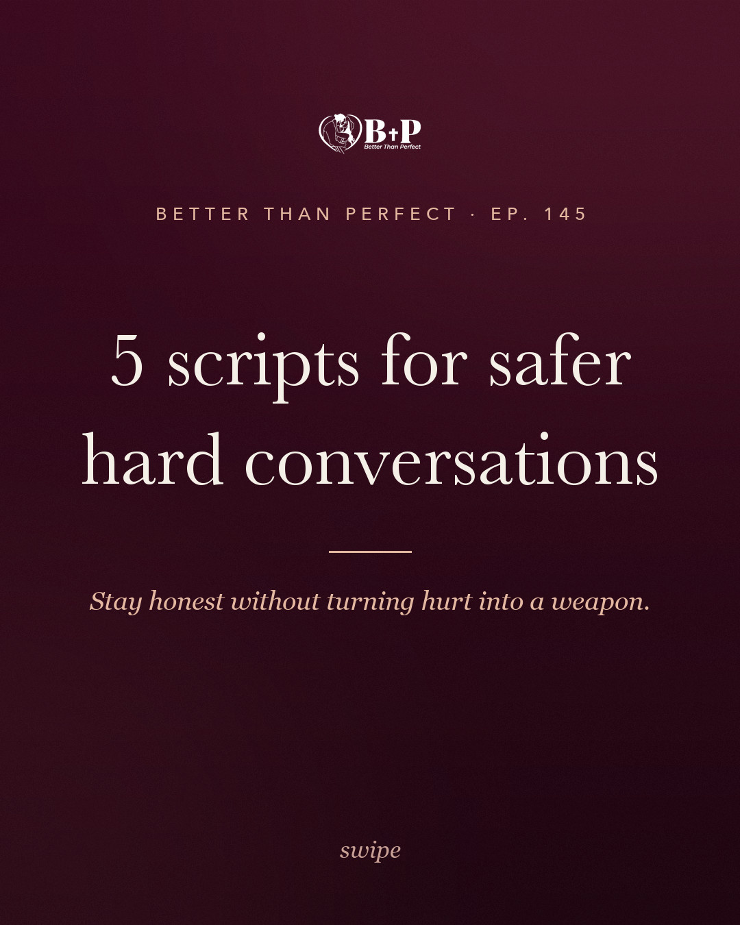 @Better Than Perfect Podcast