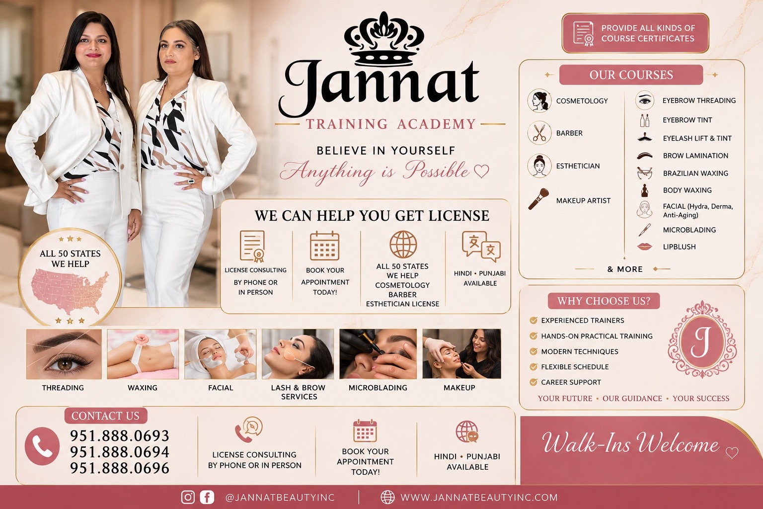 @Jannat Beauty Training academy