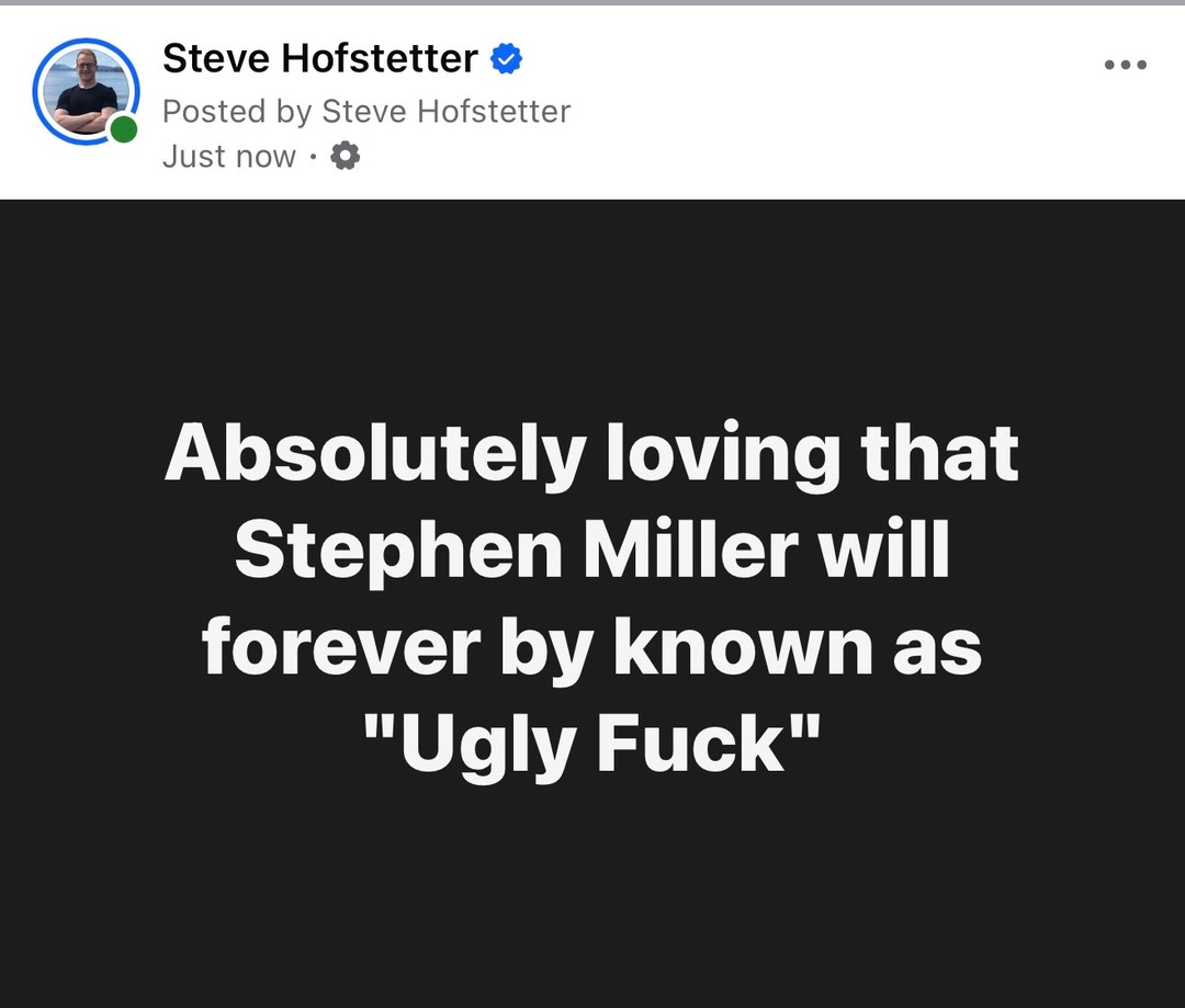 @Steve Hofstetter