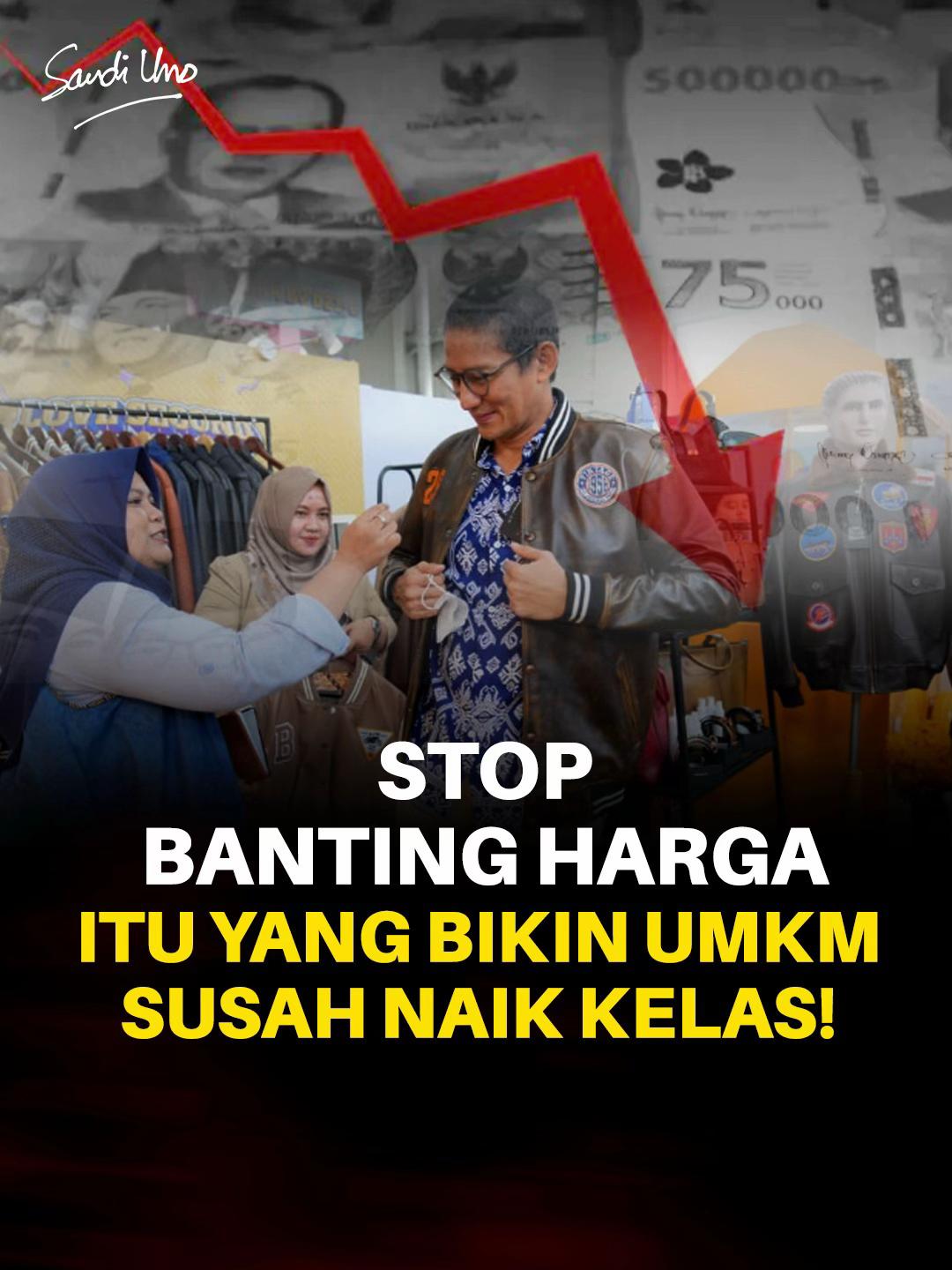 @Sandiaga Uno