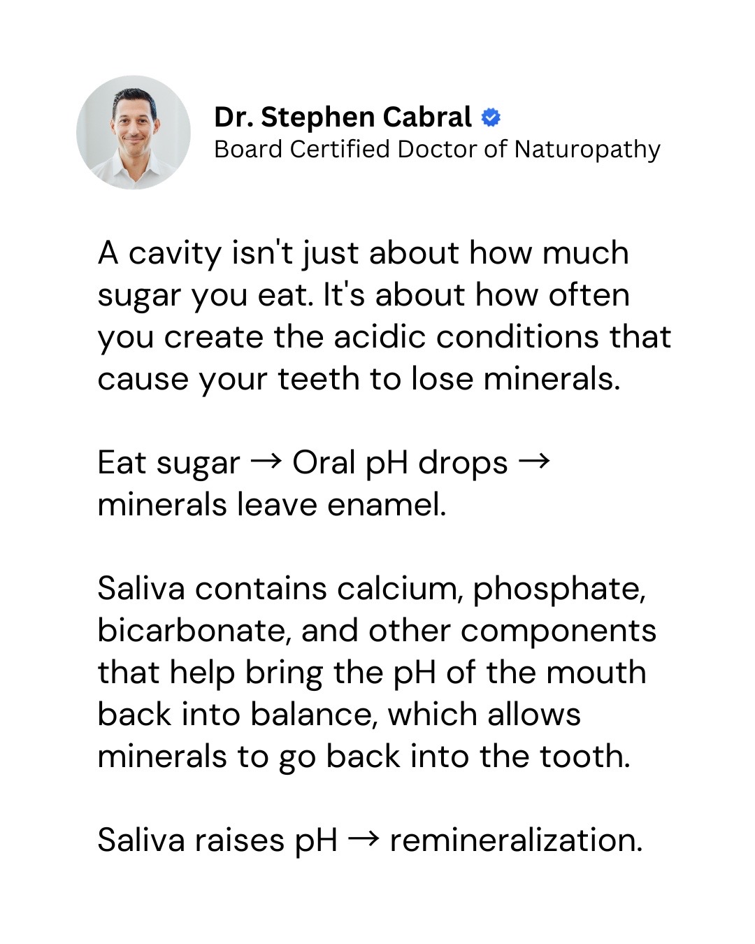 @Dr. Stephen Cabral