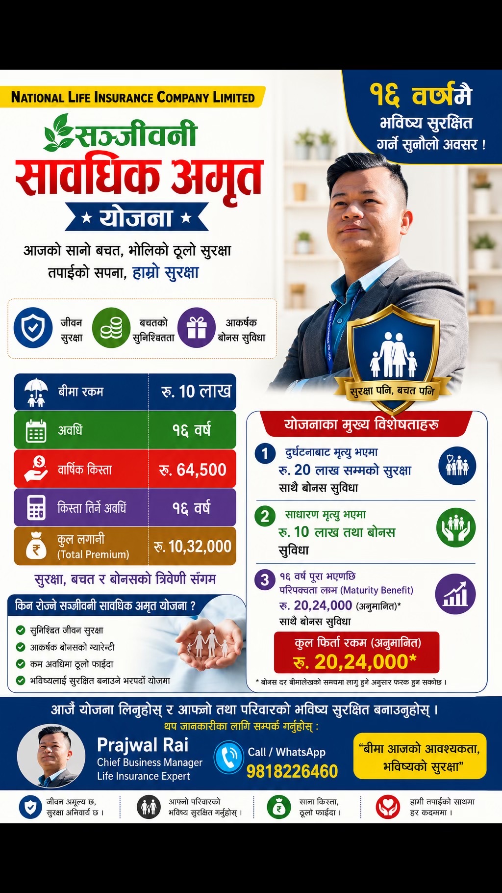 @Prajwal Rai: Insurance Advisor