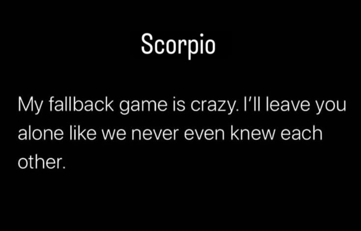 @The best of scorpios 🦂🦂❌