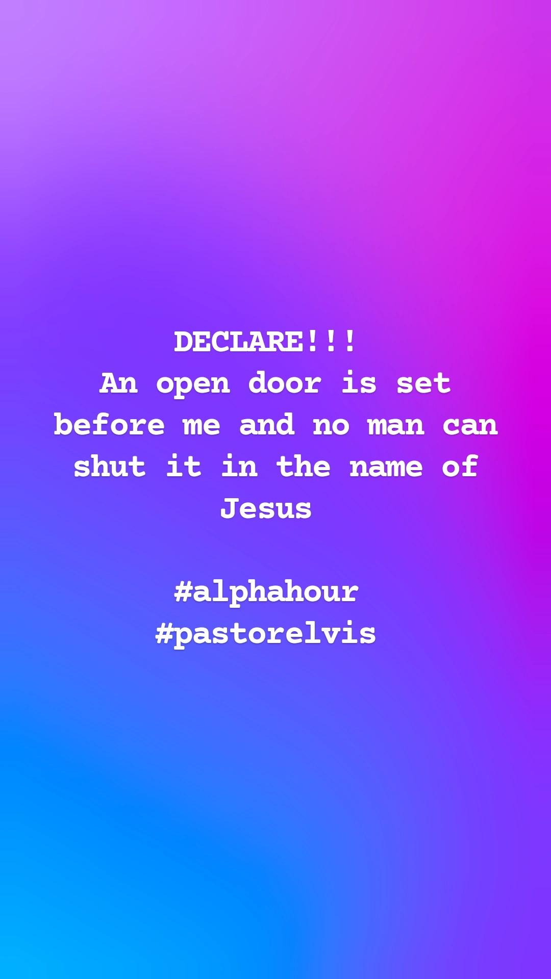 @Pastor Agyemang Elvis
