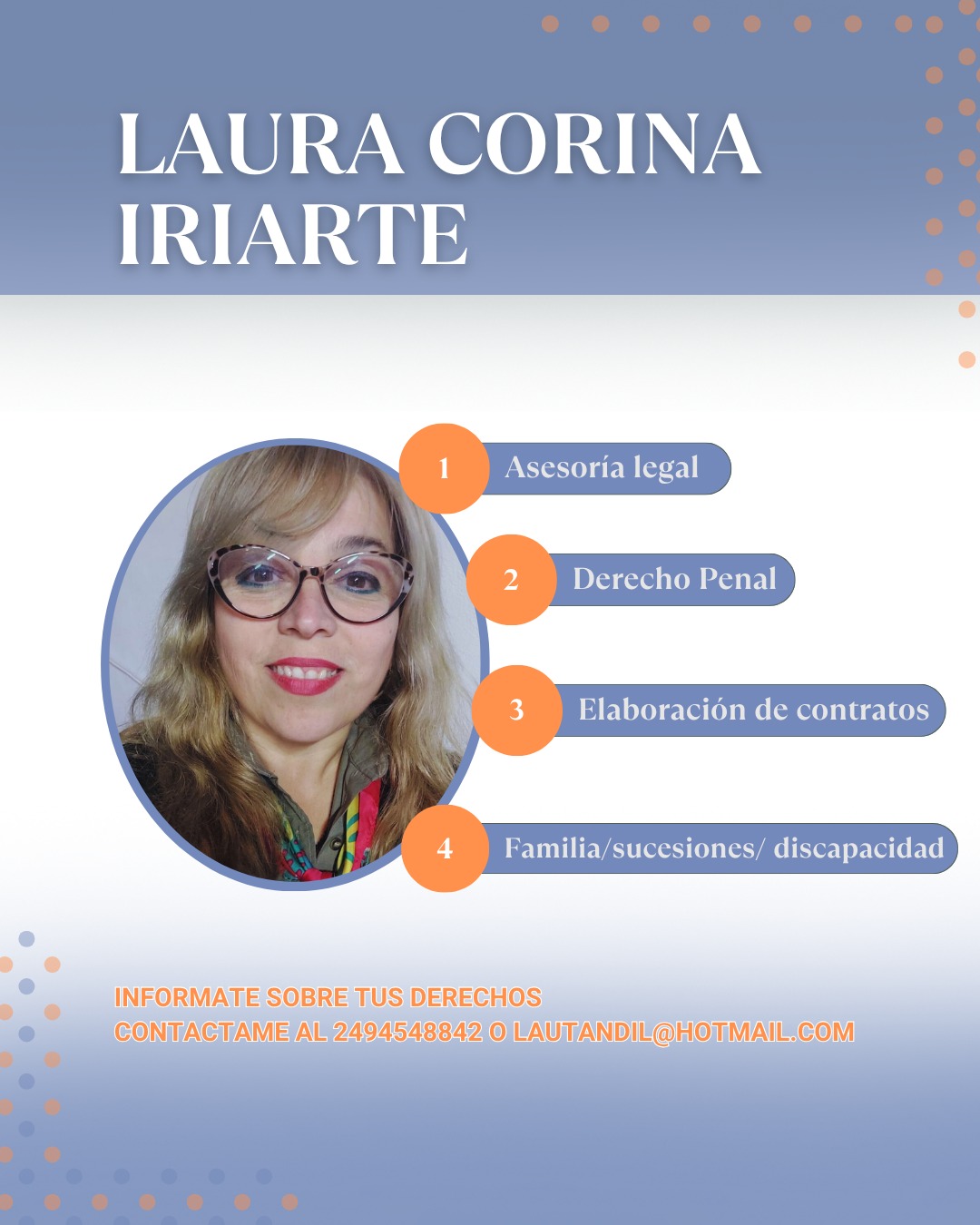 @Laura Iriarte | Abogada