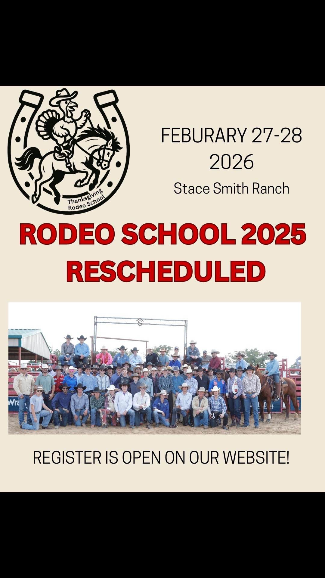 @Thanksgiving Rodeo School