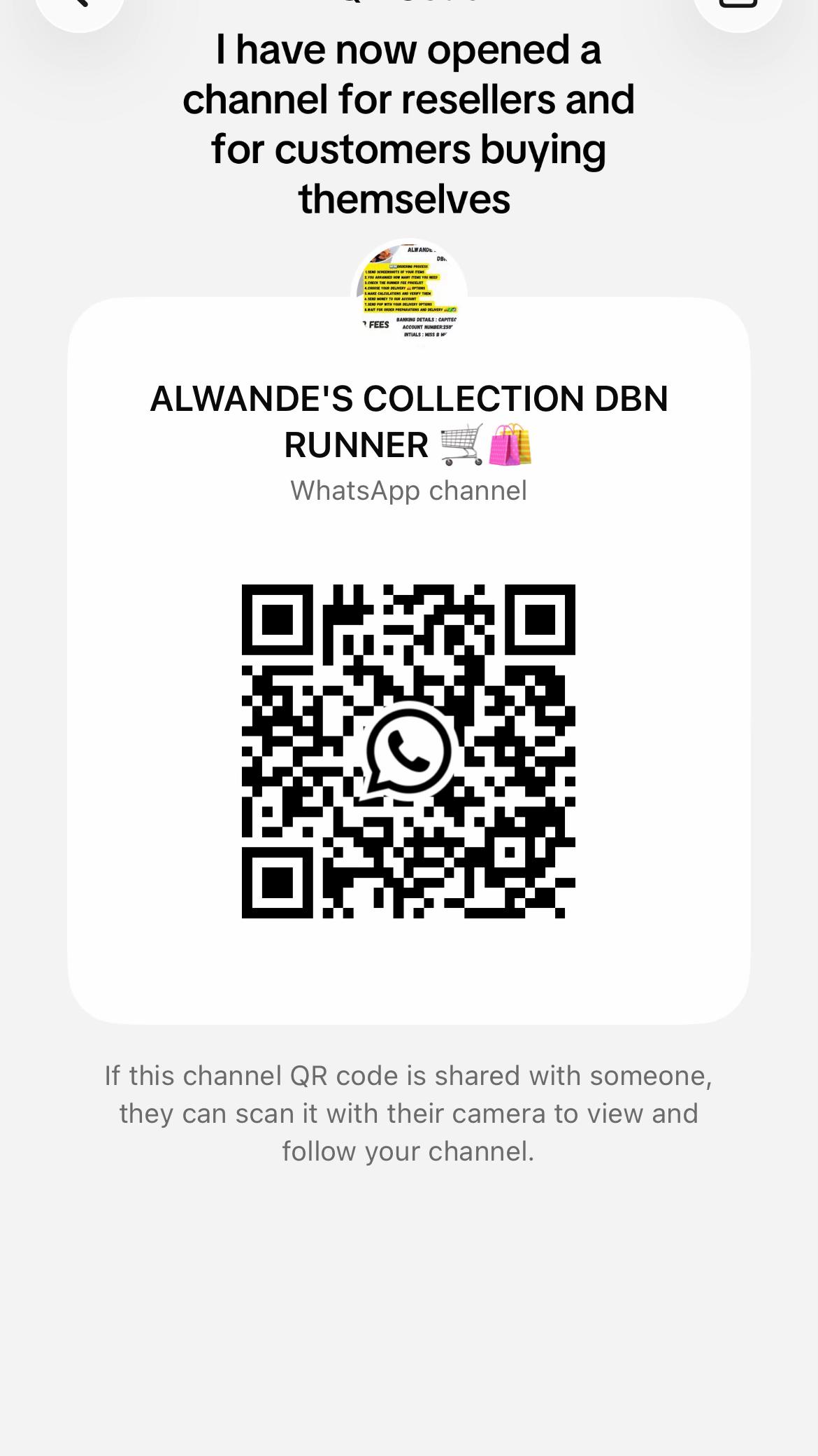 @Alwande Collection DBN Runner