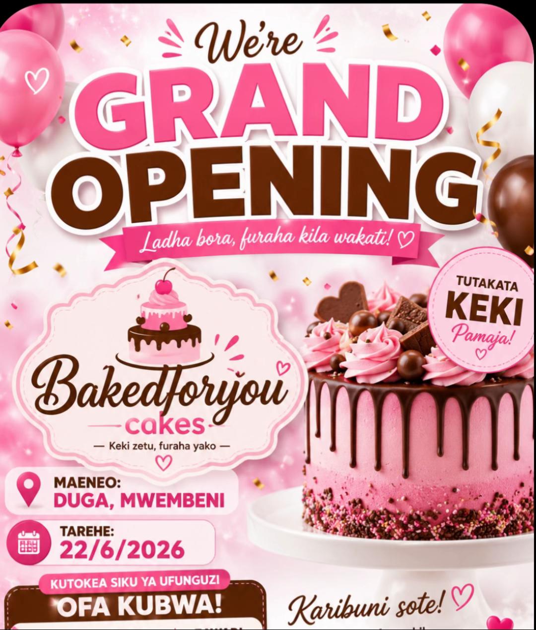 @Bakedforyou cakes