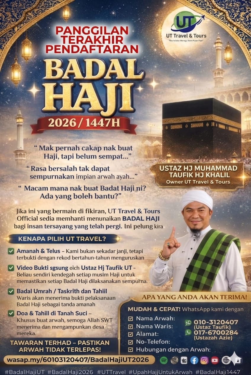 @Ustaz Hj Taufik ( UT )