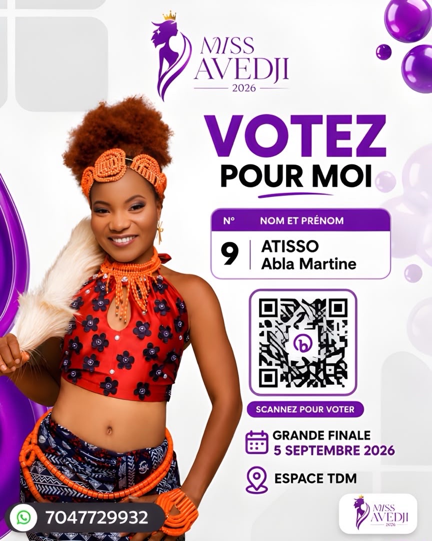 @Finaliste Miss Avedji 2026