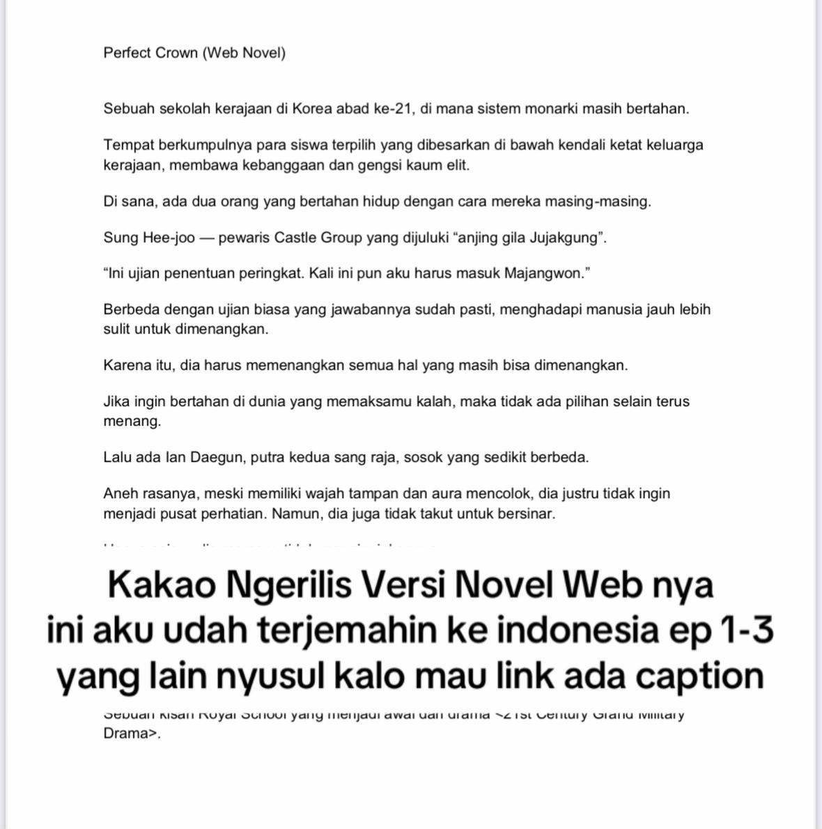 @win | yapping koreaan