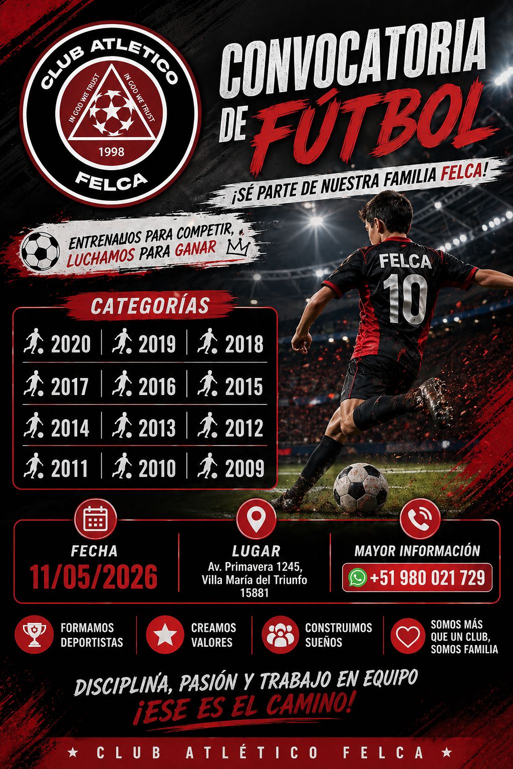 @CLUB ATL&Eacute;TICO FELCA