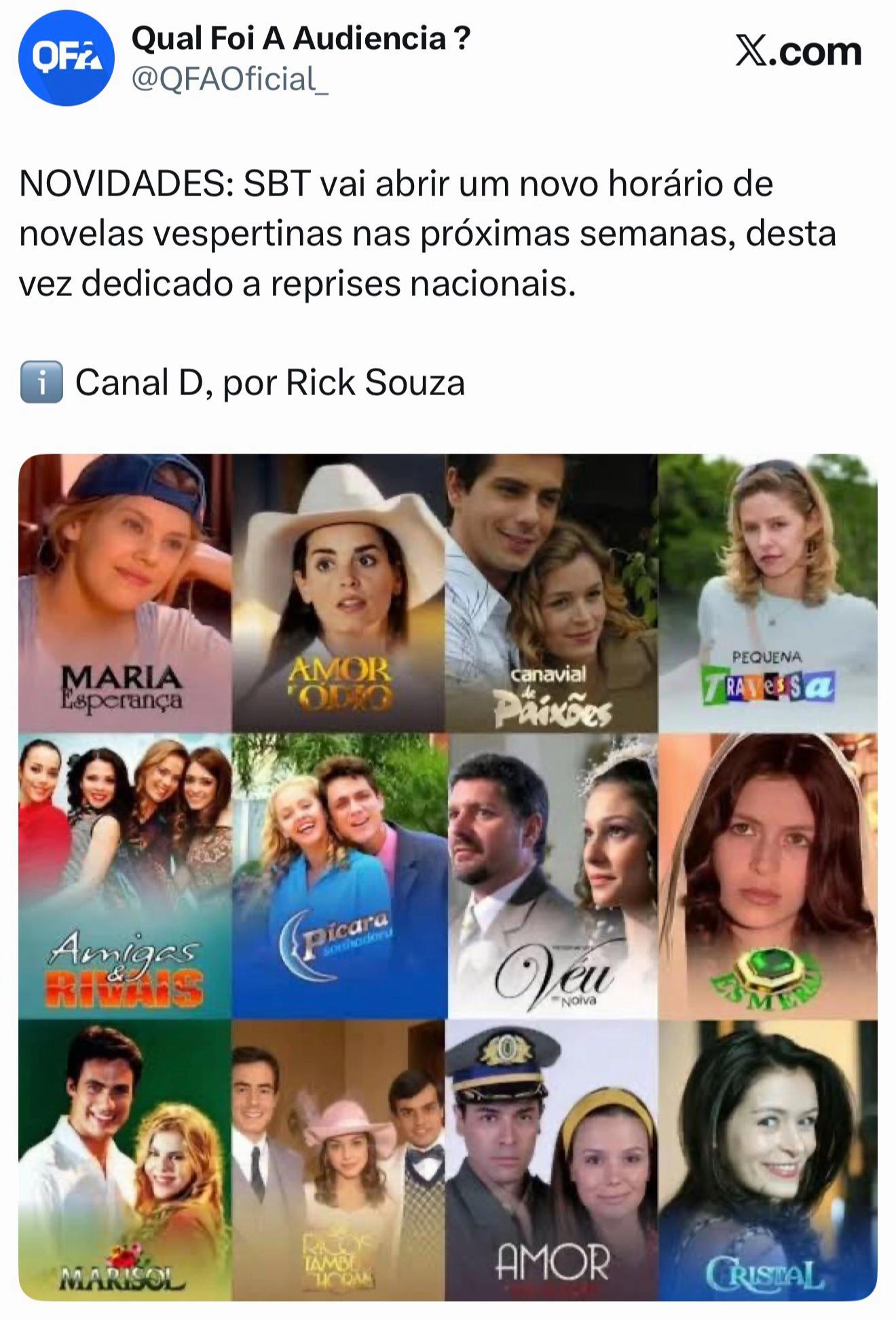 @Qual Foi a Audi&ecirc;ncia