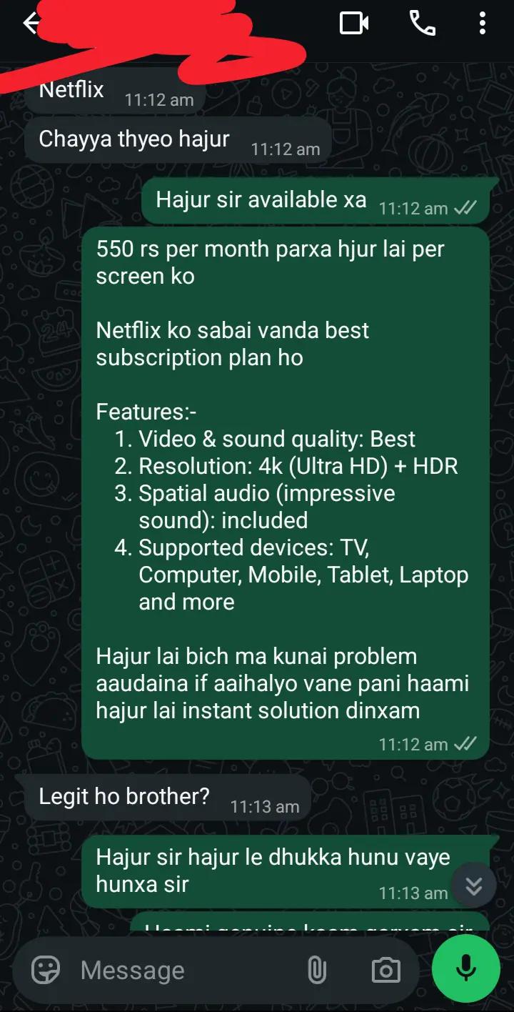 @Netflix: Online Services Nepal