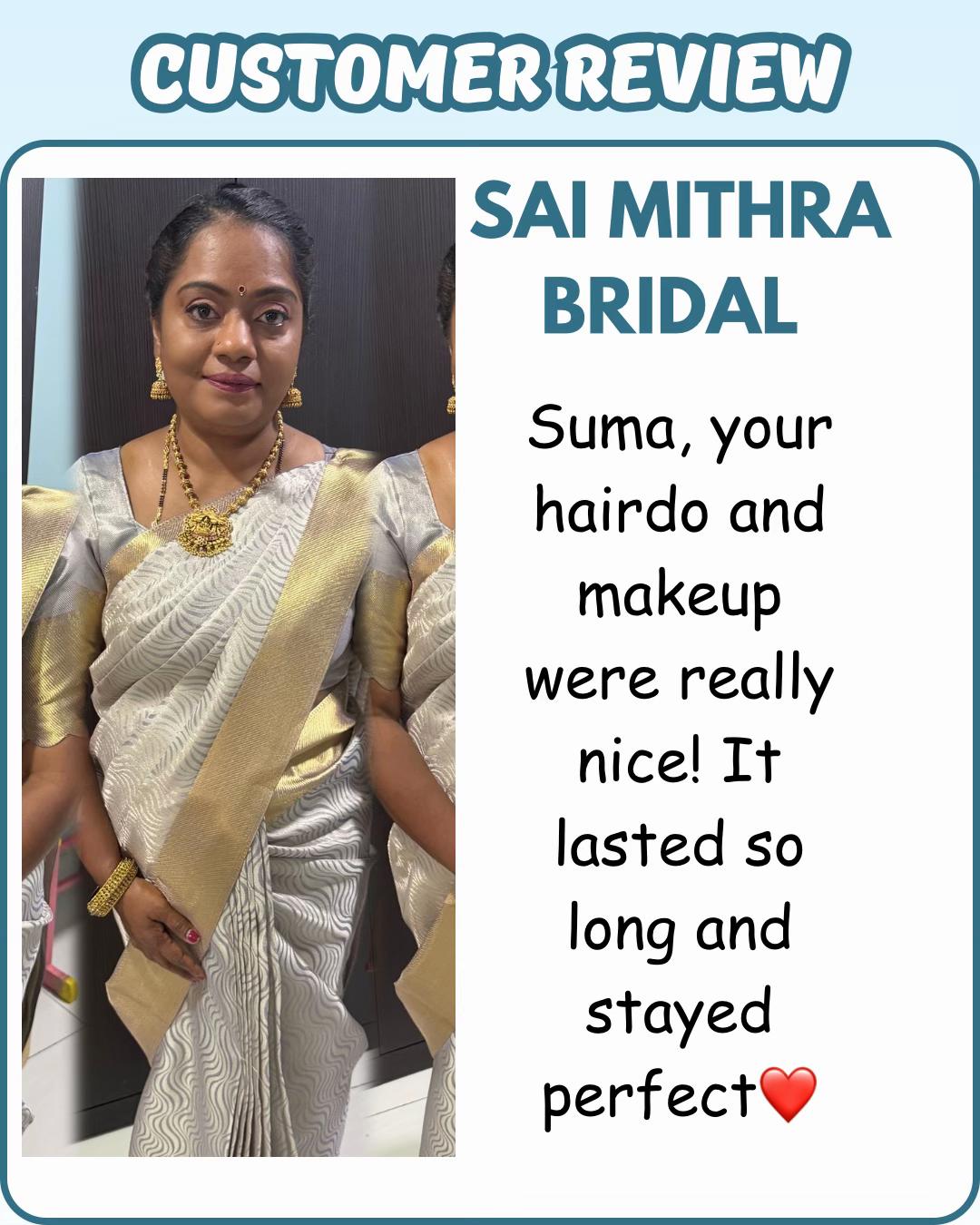 @SAI MITHRA BRIDAL FREELANCE