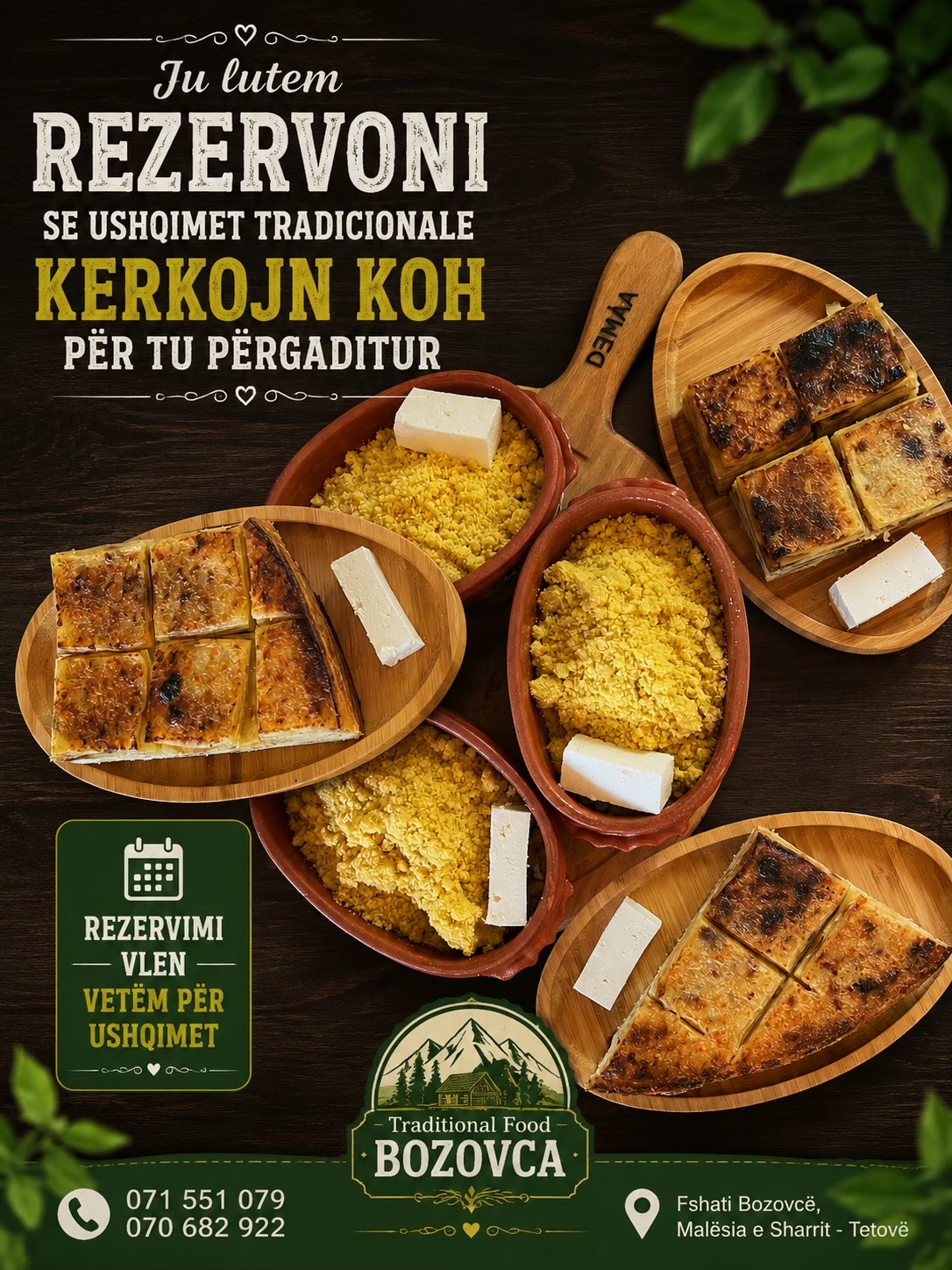 @Traditional Food "BOZOVCA"
