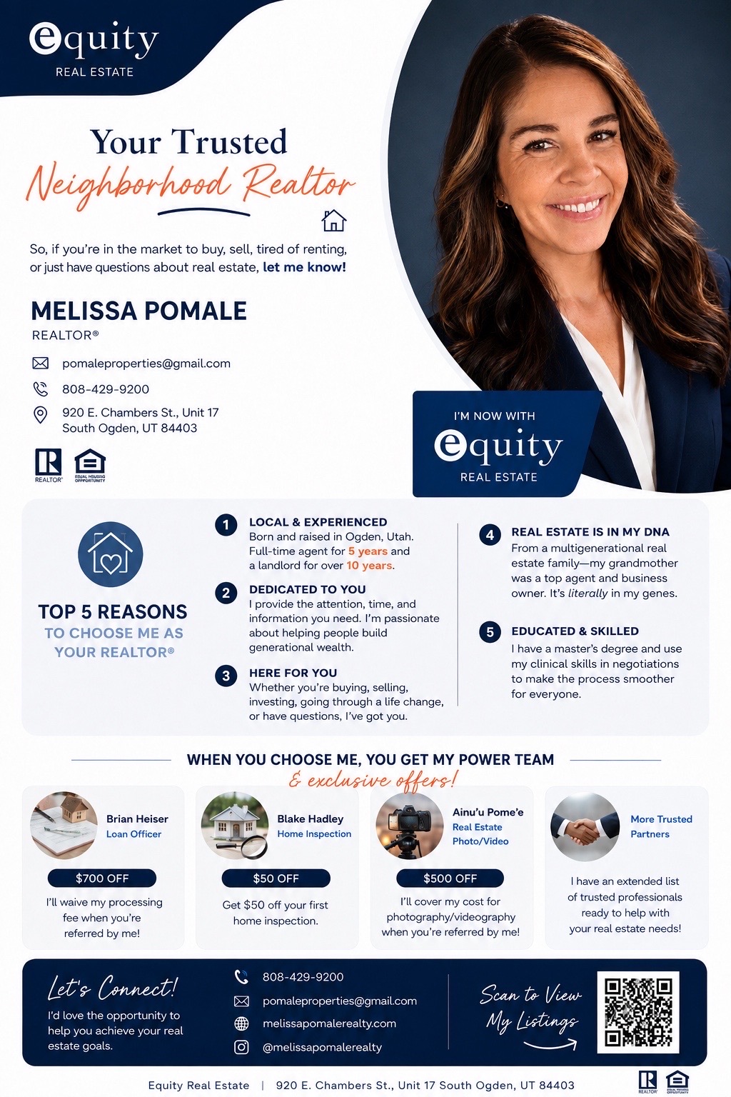 @Melissa&ensp;Pomale&ensp;Realtor