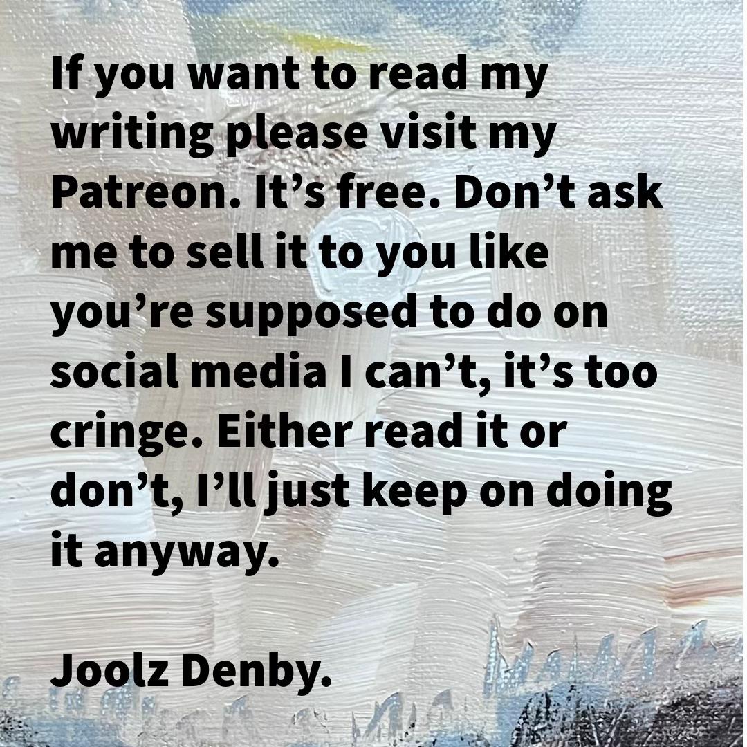 @Joolz Denby