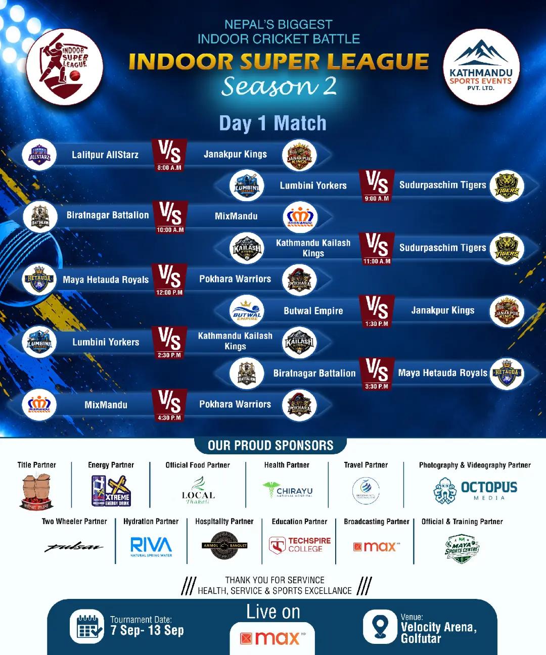@Indoor Super league