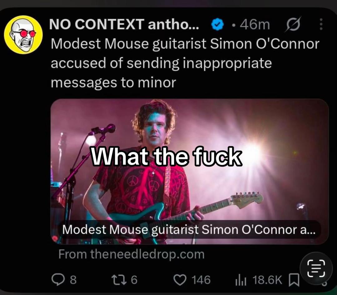 @Modest mouse #1 fan