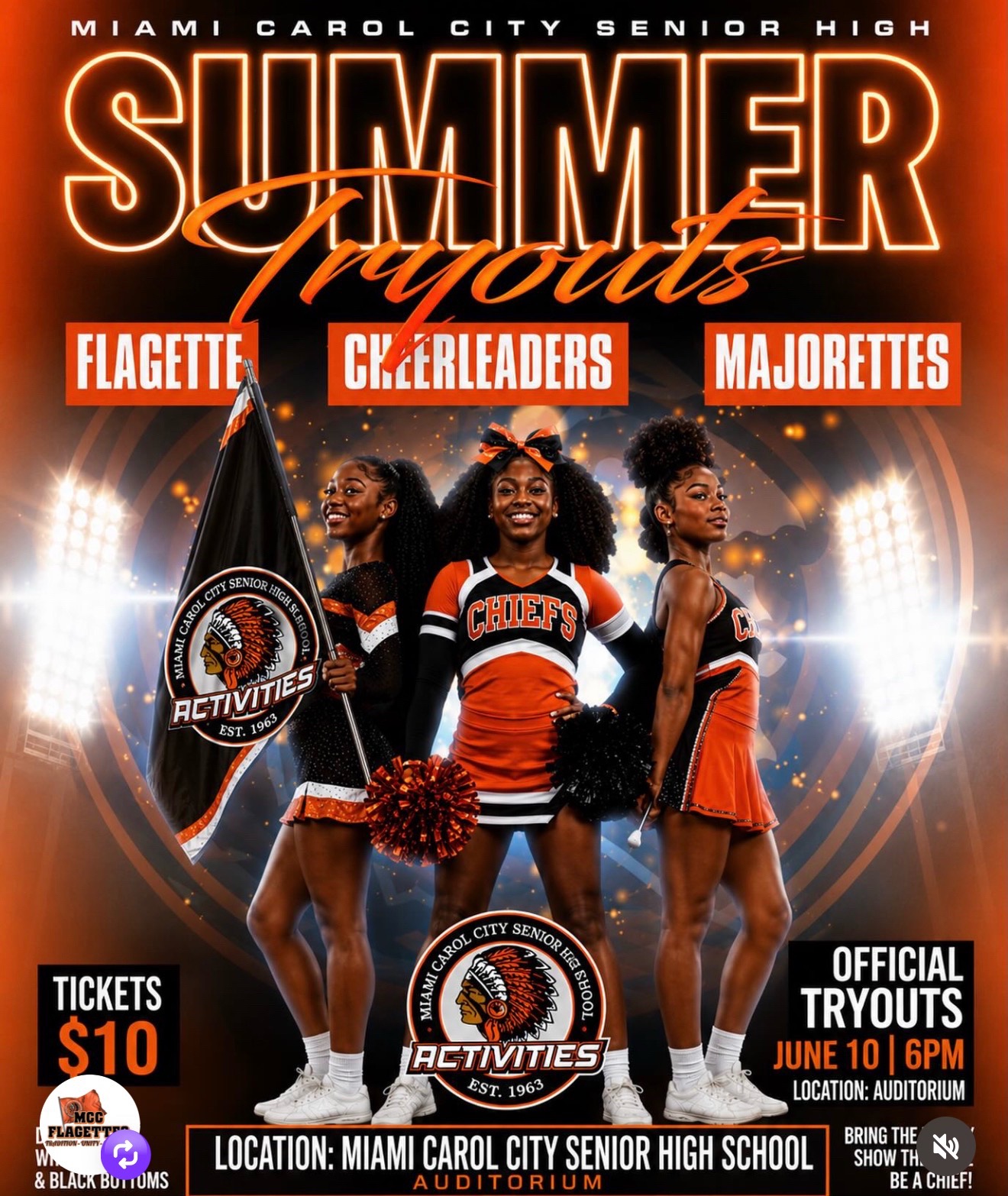 @Miami Carol City Cheer