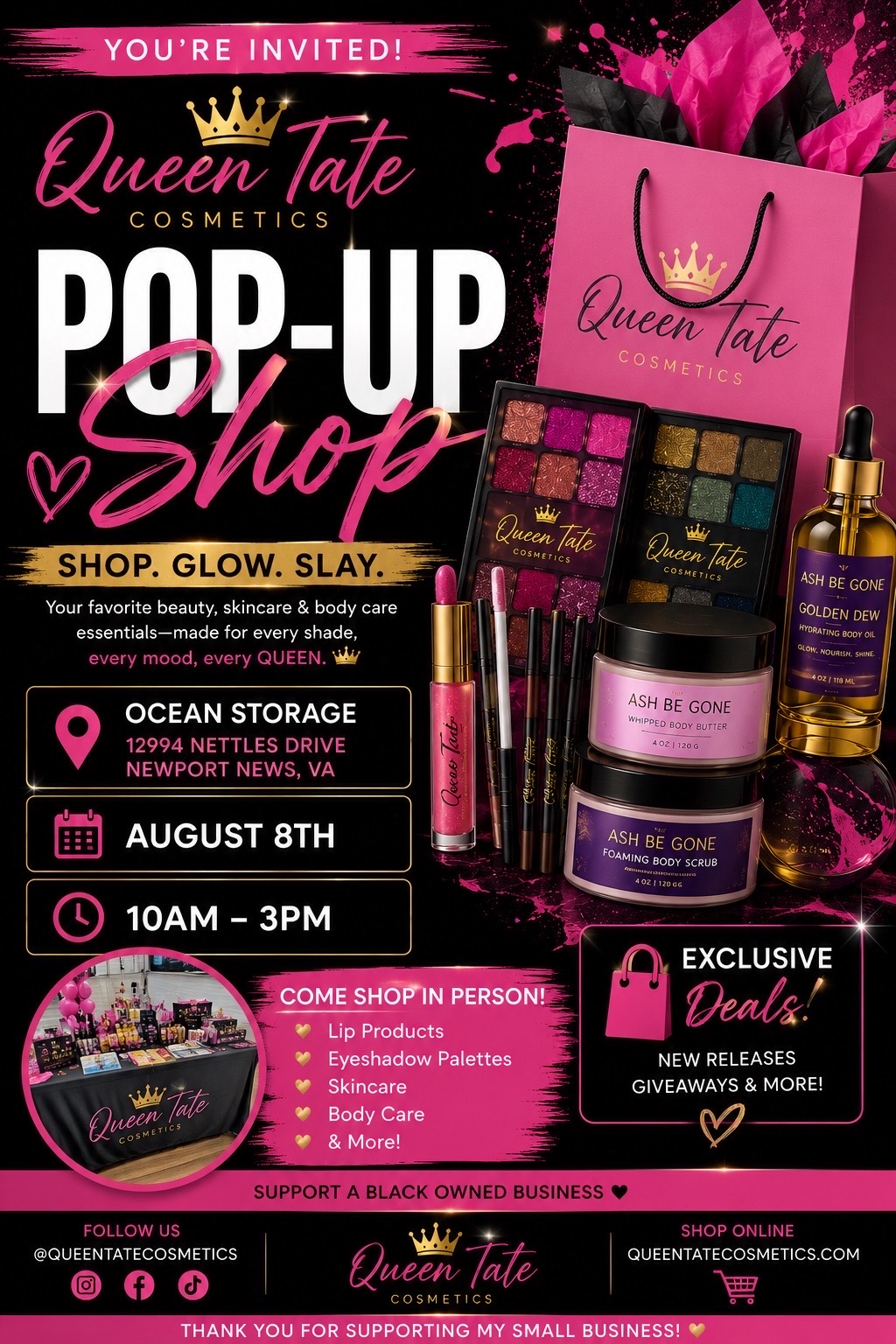 @Queen Tate Cosmetics