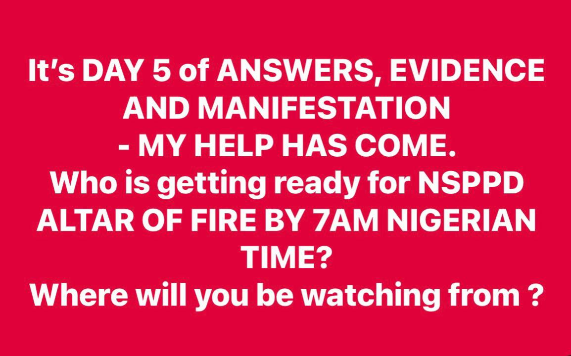 @Pastor Jerry Eze