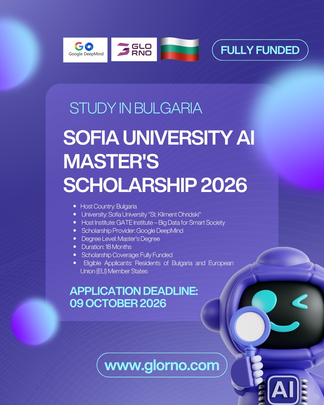 @Glorno Scholarships