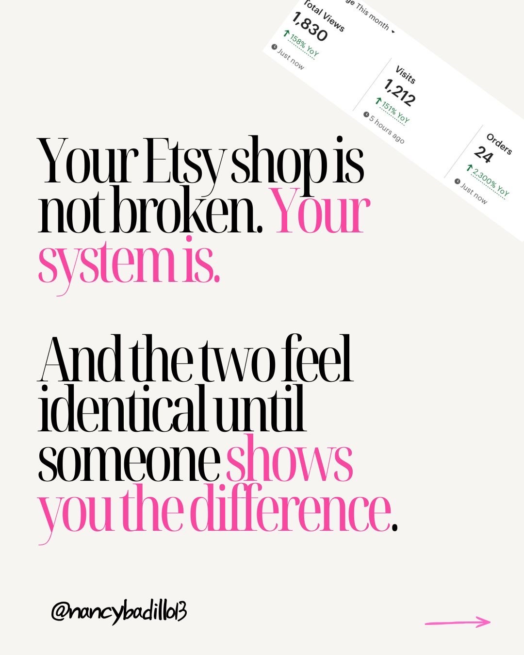 @Nancy Badillo - Etsy Tips