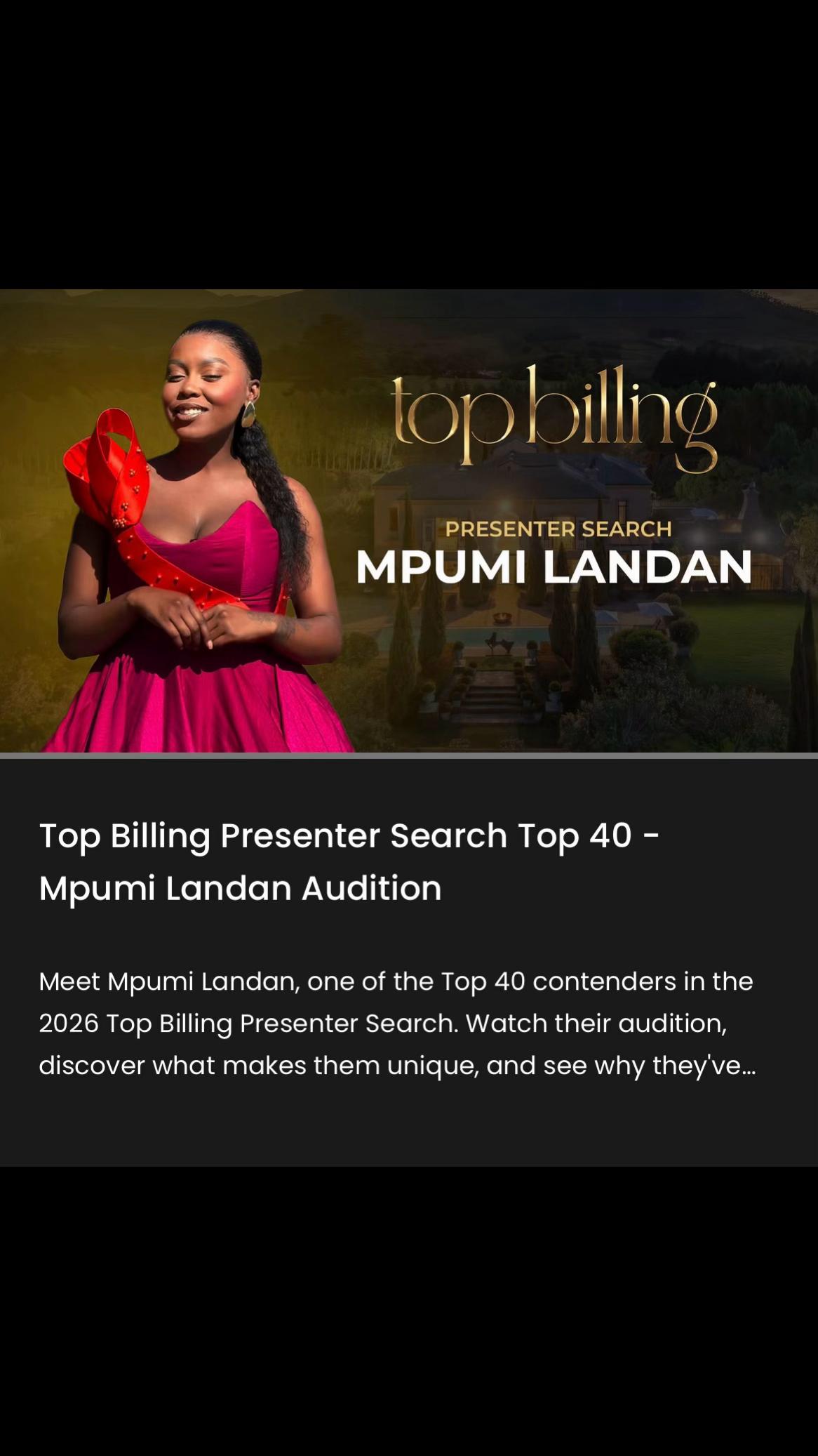 @Mpumi Landan