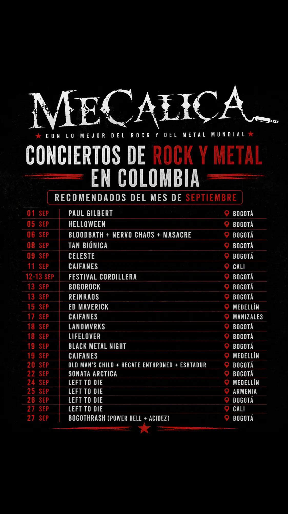 @MeCalica Rock y Metal