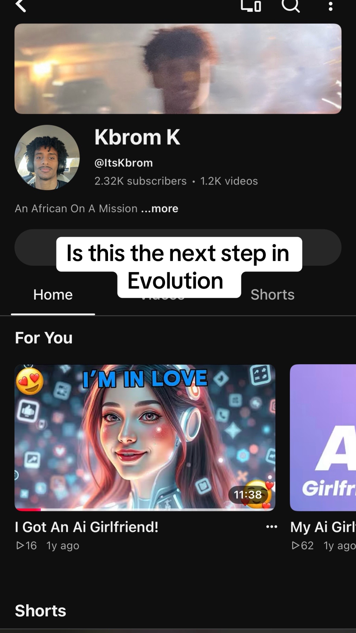 @Itskbrom on utube😁🔝