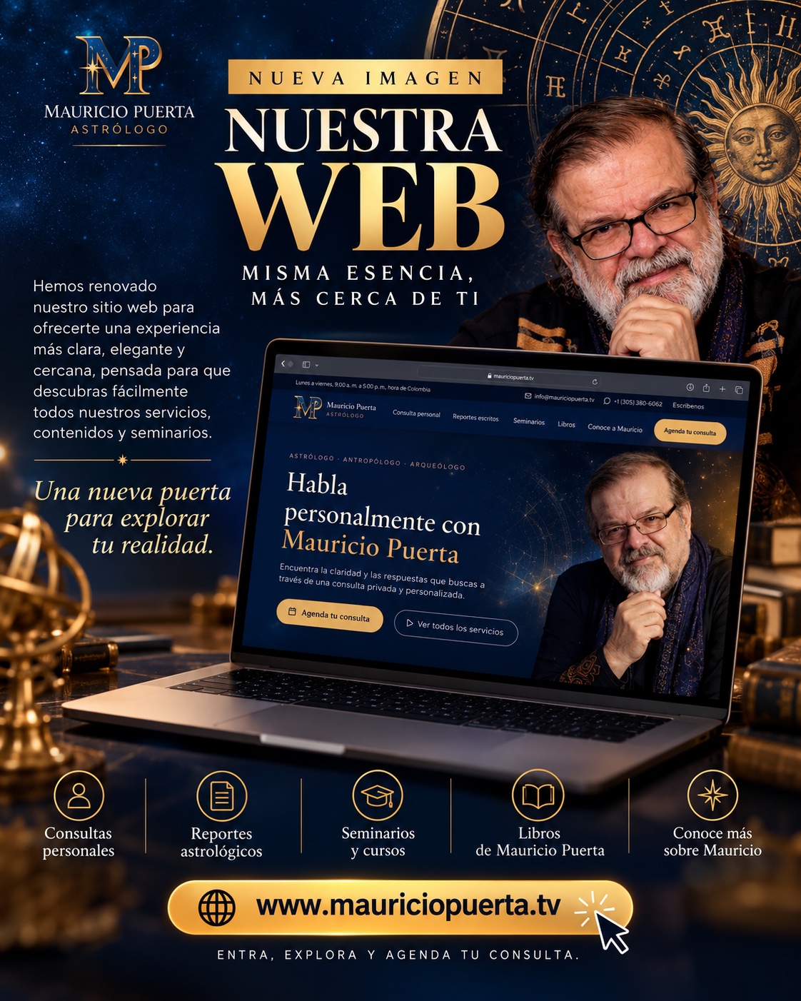 @Mauricio Puerta, Astrólogo