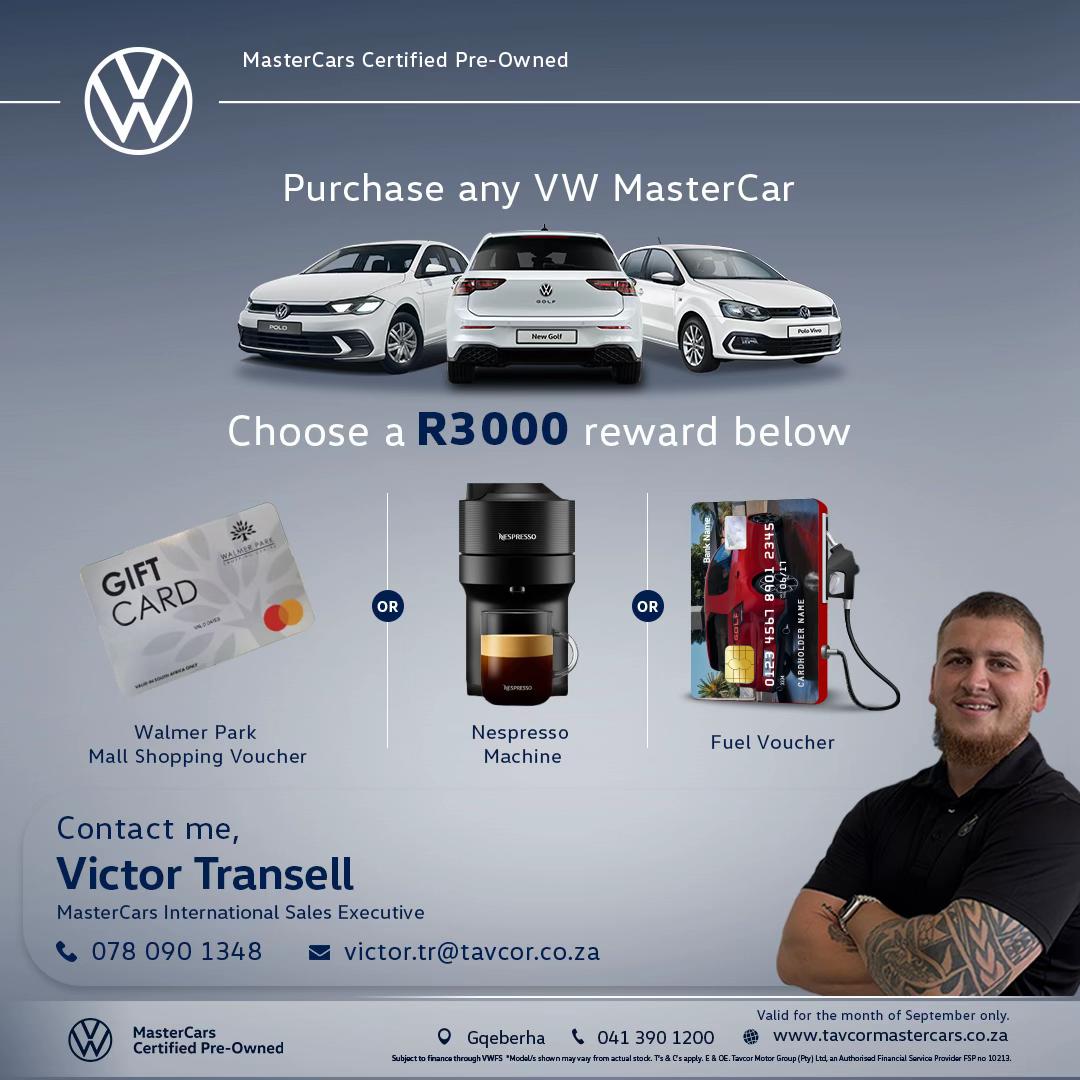 @Victor T - Tavcor VW Salesman
