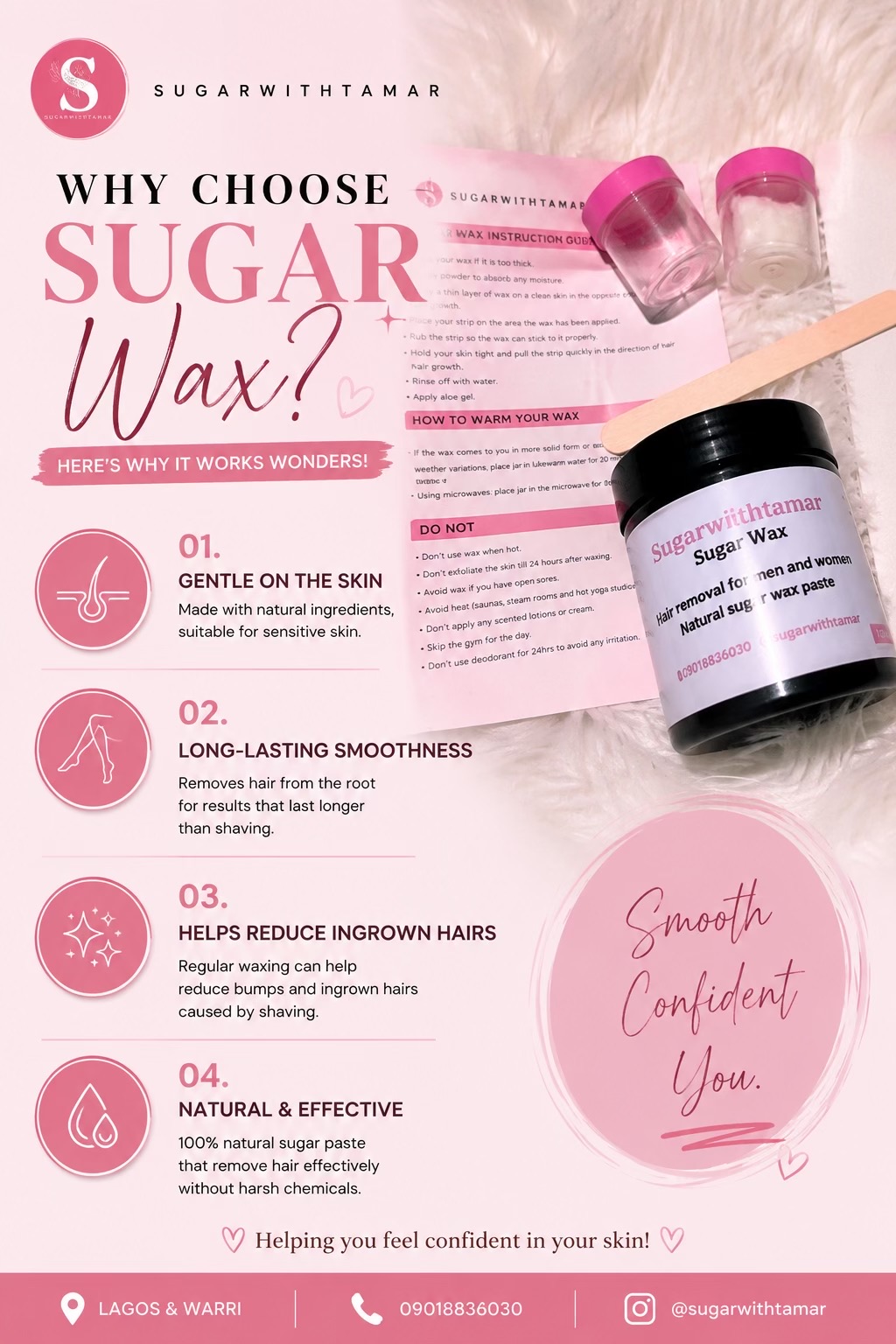@SUGARWITHTAMAR | FEMININE CARE