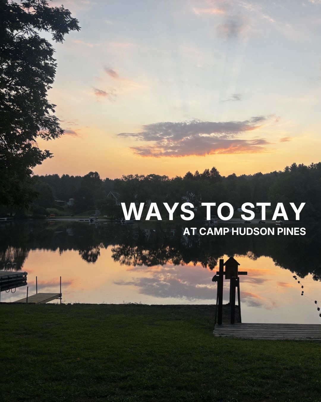 @CAMP HUDSON PINES