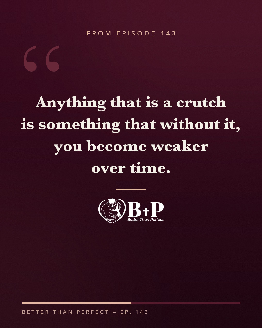 @Better Than Perfect Podcast