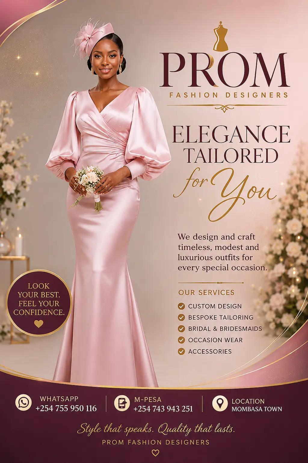 @prom fashion designers