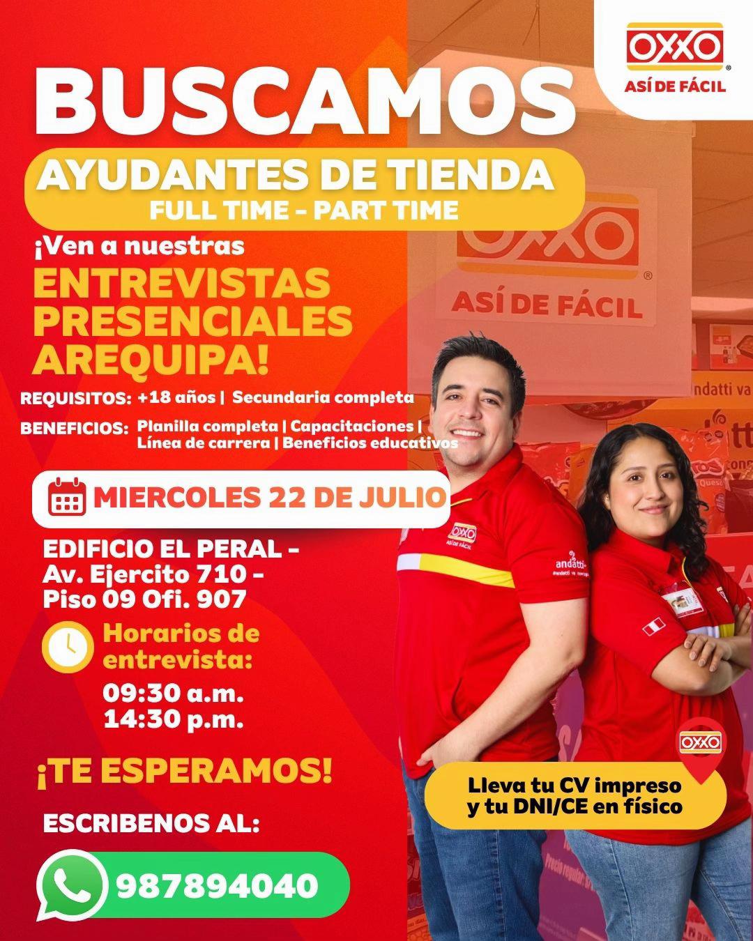 @Trabaja en OXXO Perú