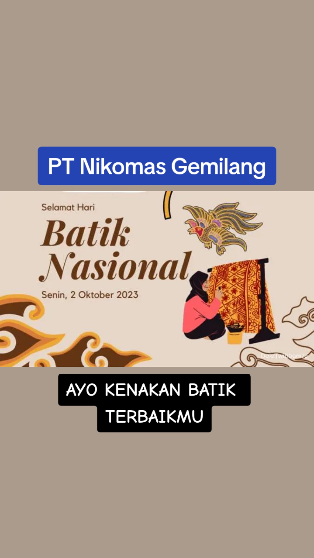@PT NIKOMAS GEMILANG
