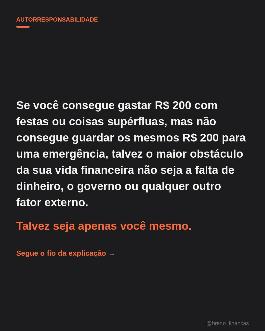 @Breno | Finan&ccedil;as