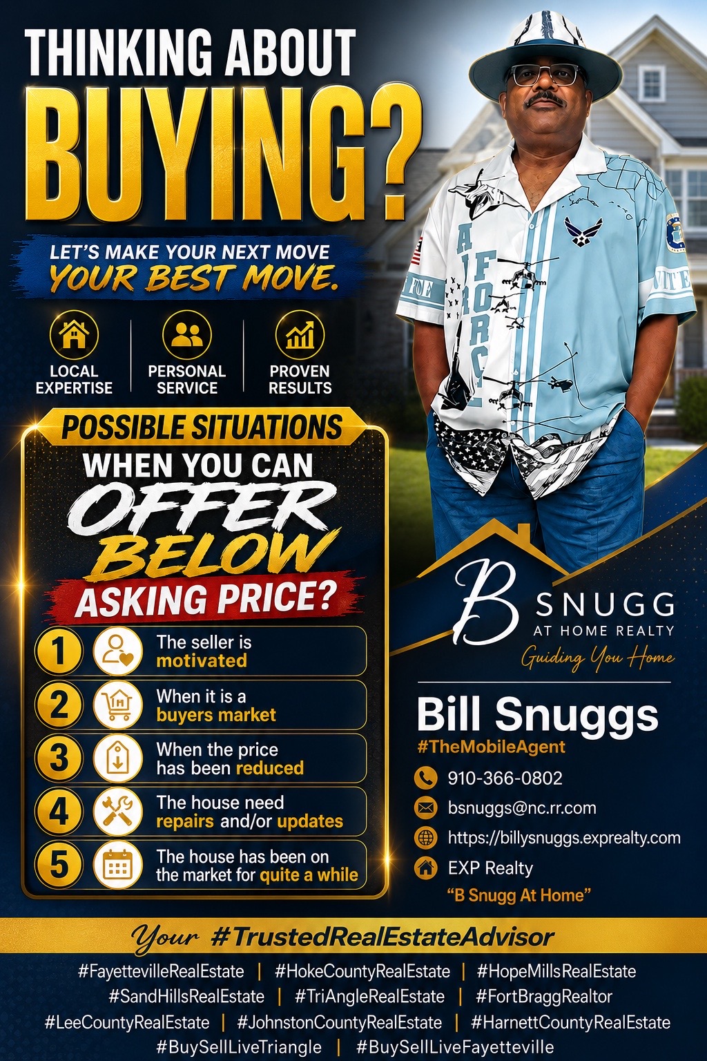 @Bill Snuggs - NC Realtor