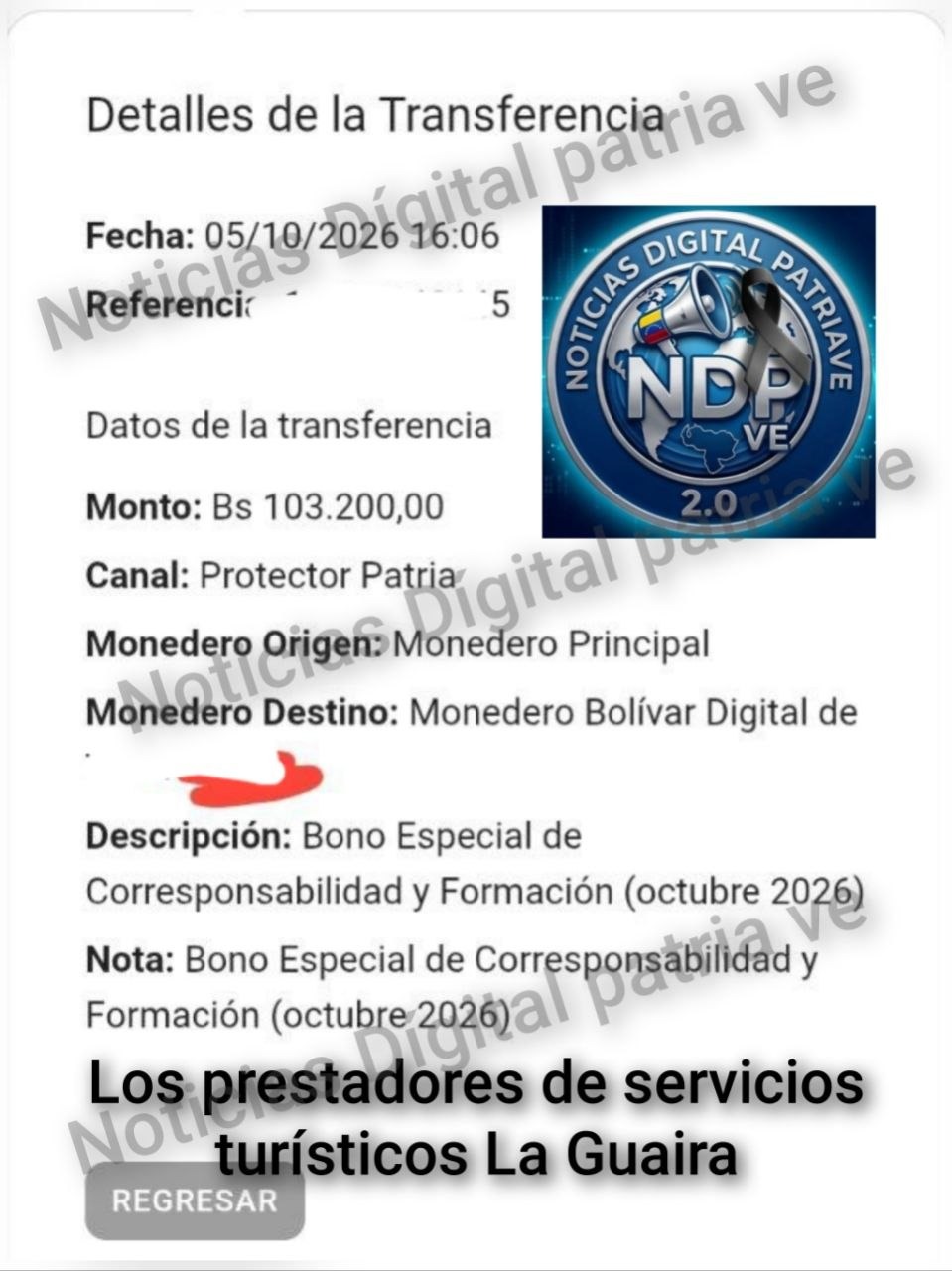 @NoticiasDPatria_Ve