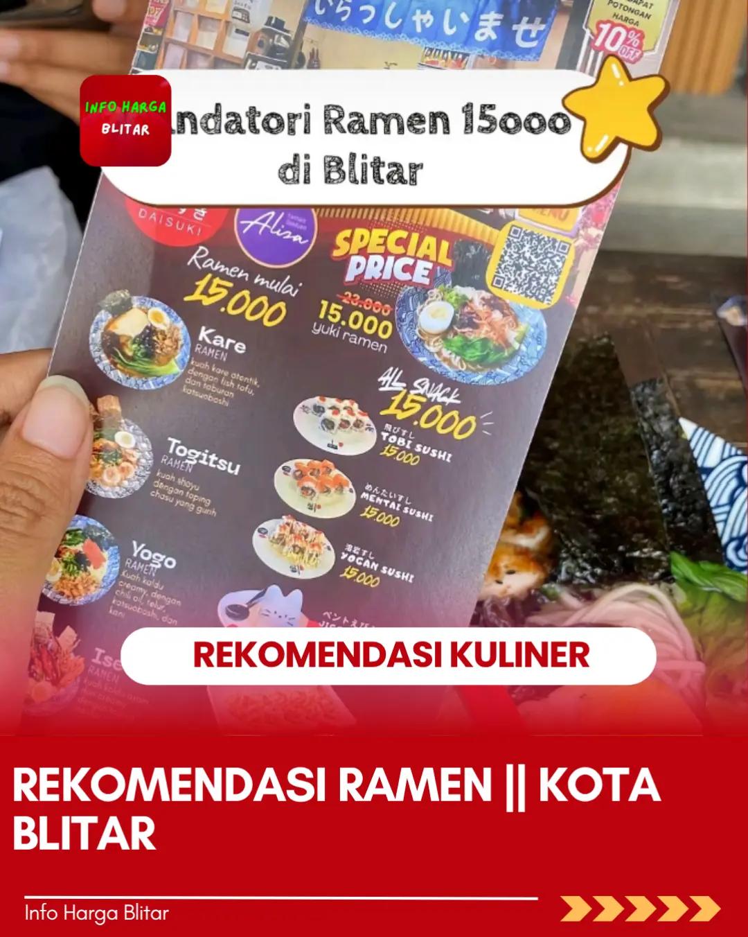 @INFO HARGA BLITAR